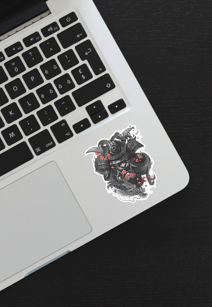 Samurai Warrior Japanese Bushido Knight Sticker