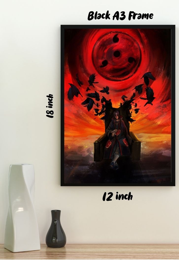Itachi Uchiha Throne Poster