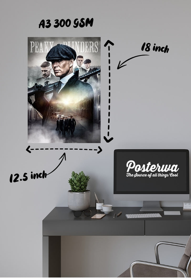 Peaky Blinders characters Poster