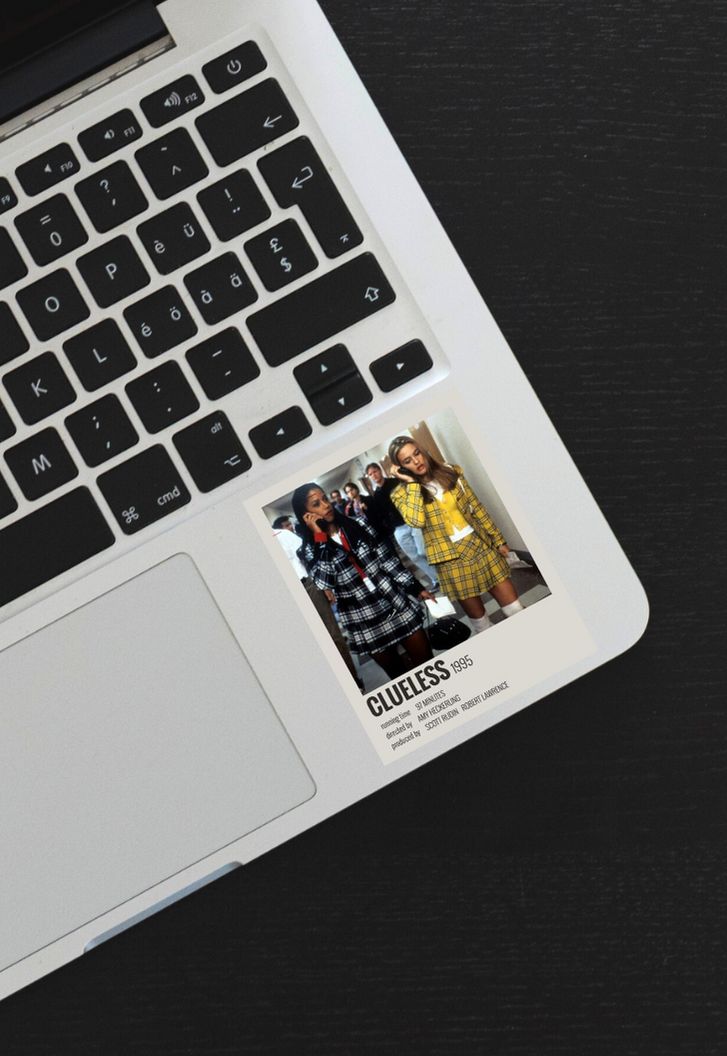 CLUELESS Movie Card Phone Sticker