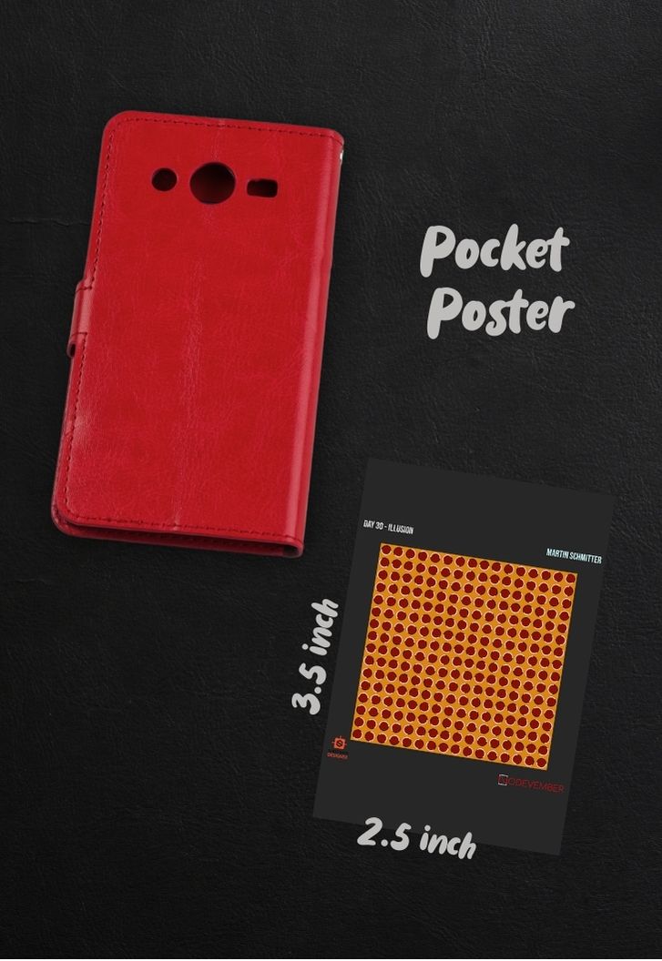 Dot Illusion Poster