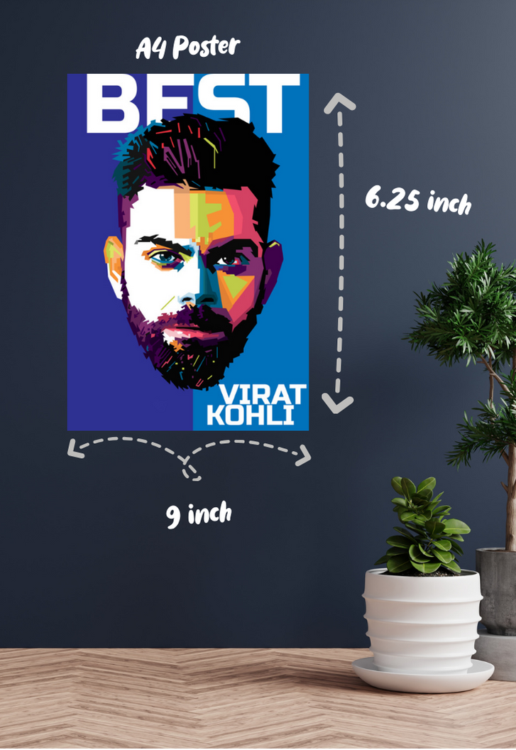 Captain Kohli Poster