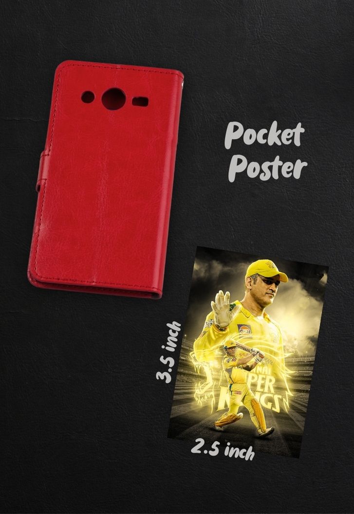Mahendra Singh Dhoni in CSK Poster
