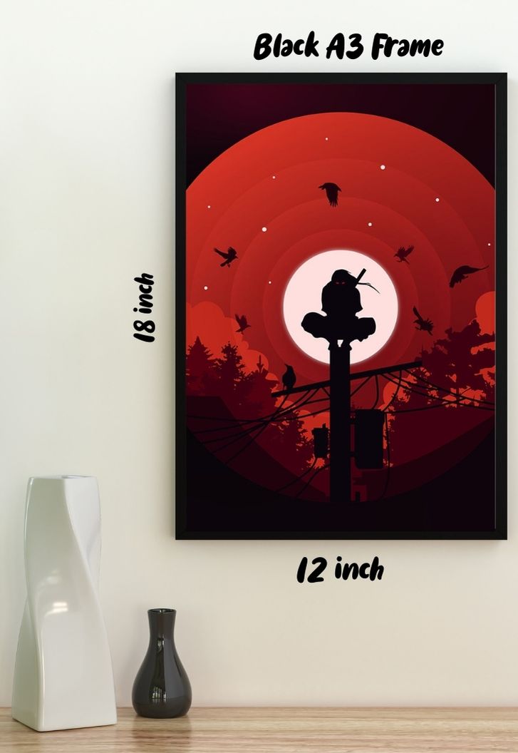Itachi Uchiha Stance Poster