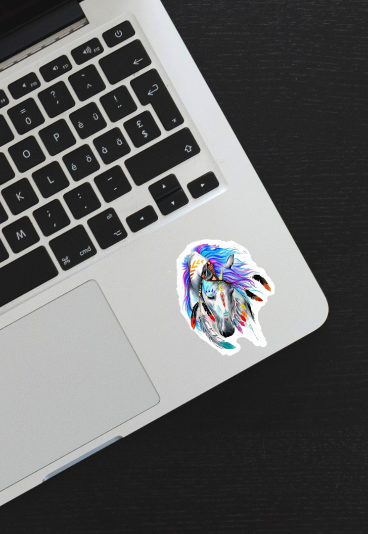 Spirit Horse Pixie Cold Sticker