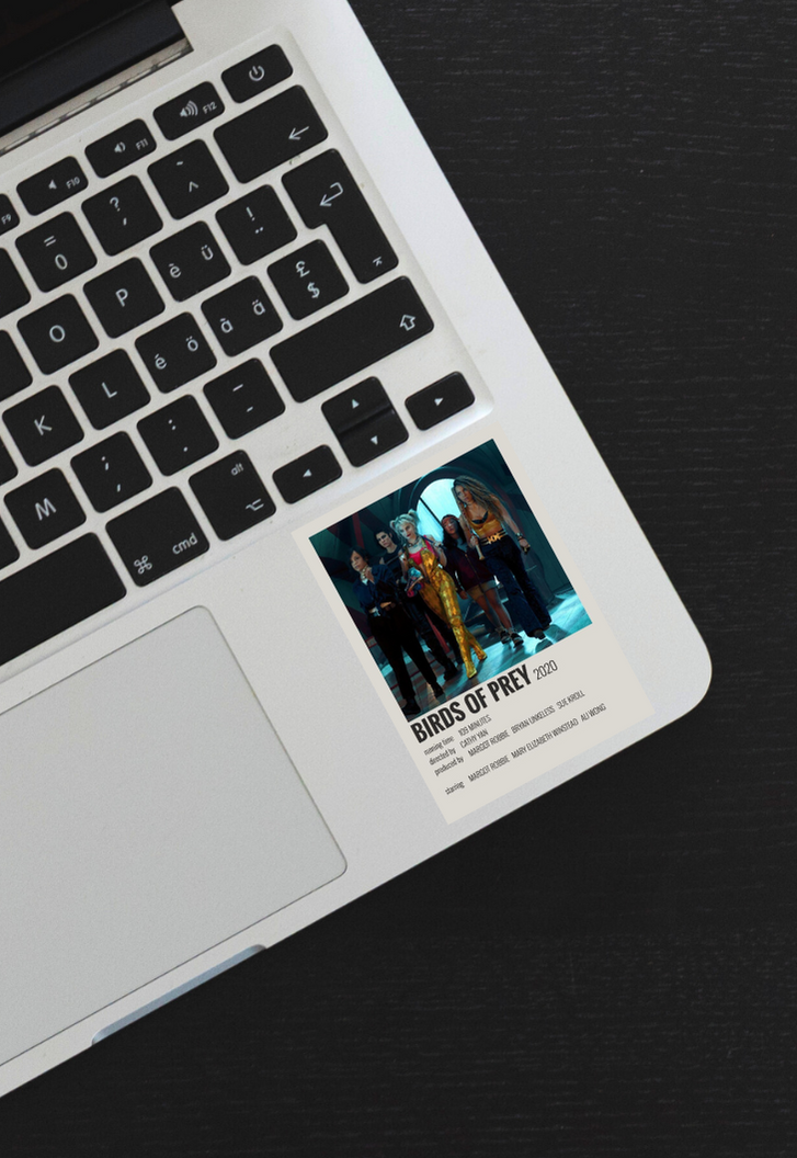 BIRDS OF PREY Movie Card Sticker