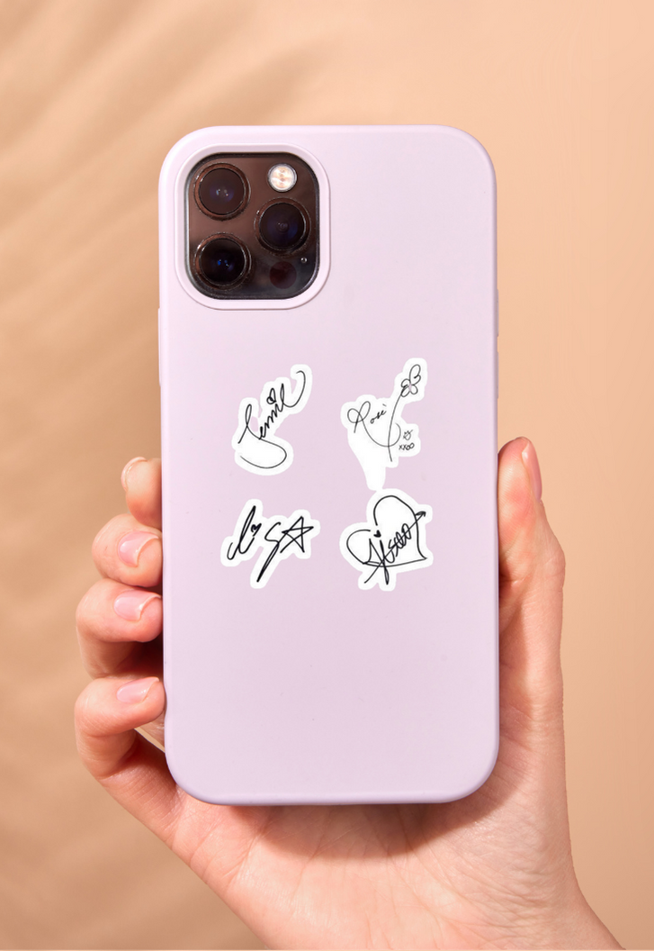 BLACK PINK SIGNATURES Sticker