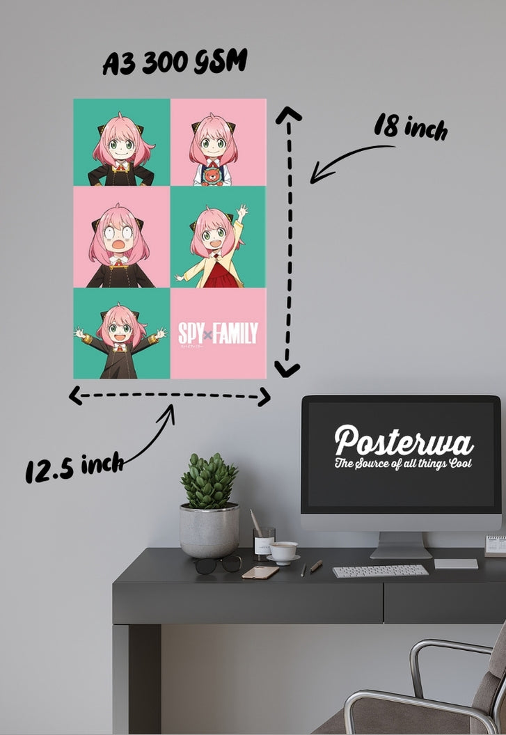 Anya Forger Emote Poster