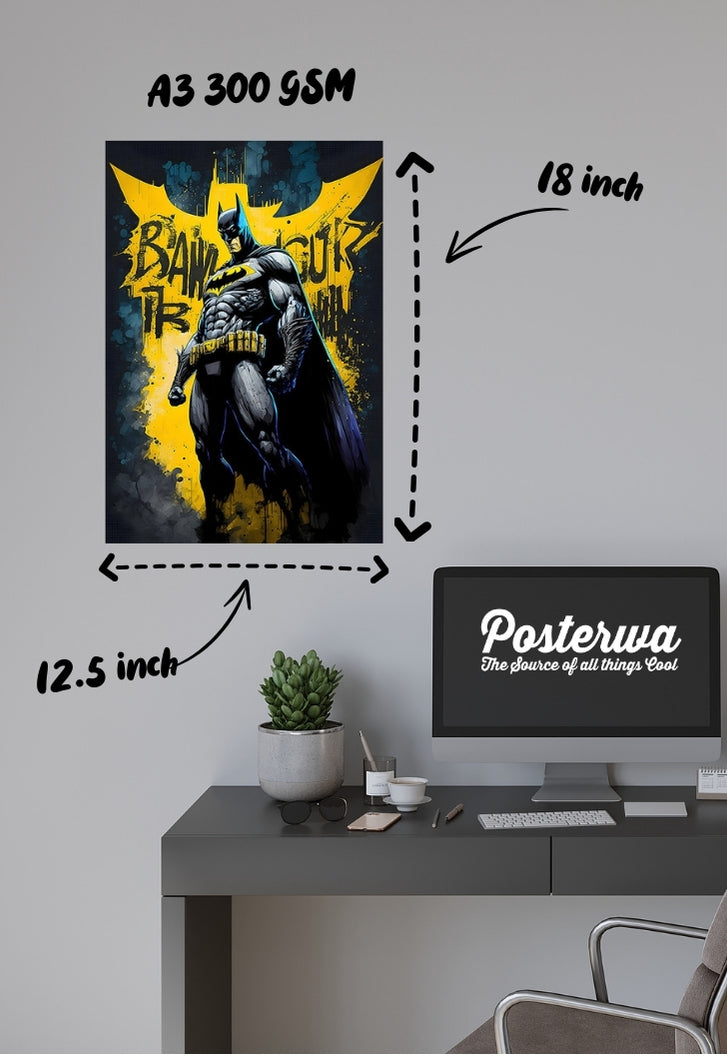 Comic Batman Poster