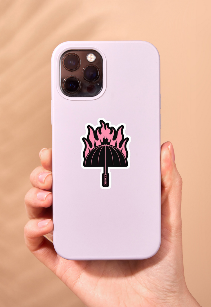 BlackPink Fire Flame Sticker