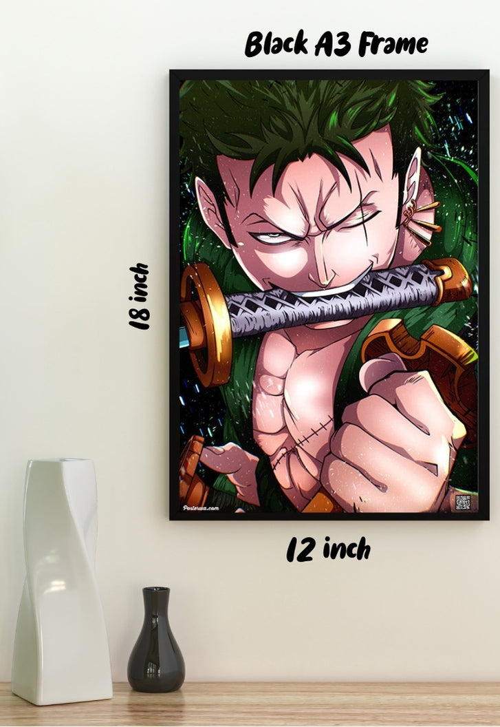 Zoro The Pirate Hunter | One Piece | Anime Poster