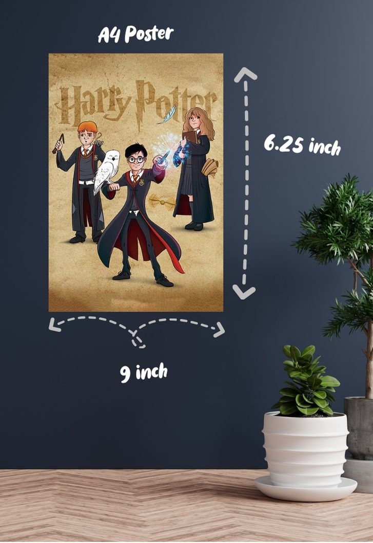 Harry Potter Toon Poster