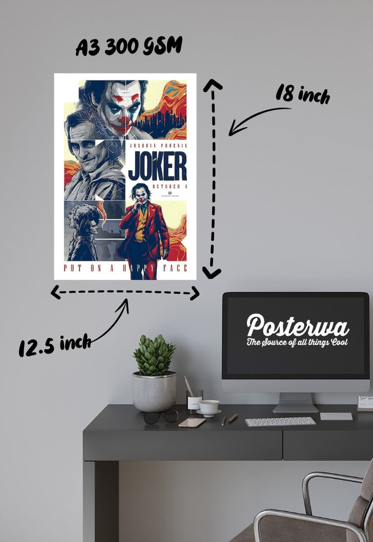 JOKER - Put on a Happy Face Poster