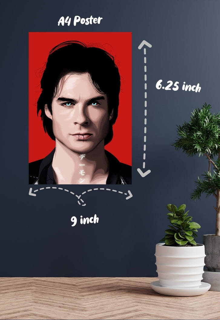 Damon Salvatore Poster