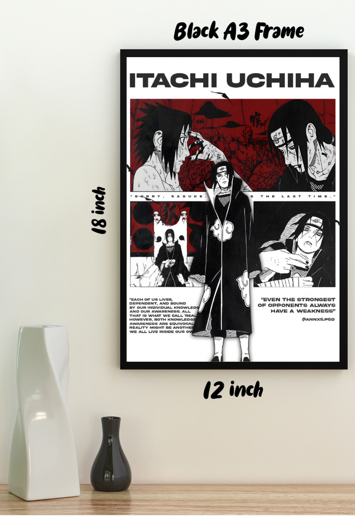 Itachi x Sasuke | Naruto | Anime Poster
