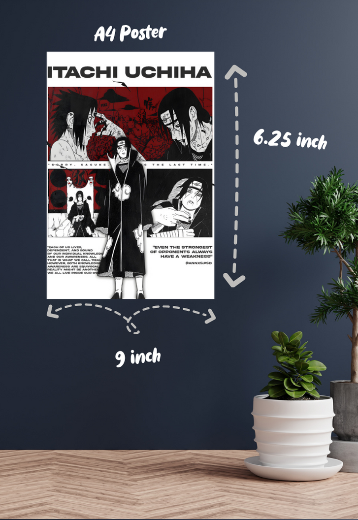 Itachi x Sasuke | Naruto | Anime Poster