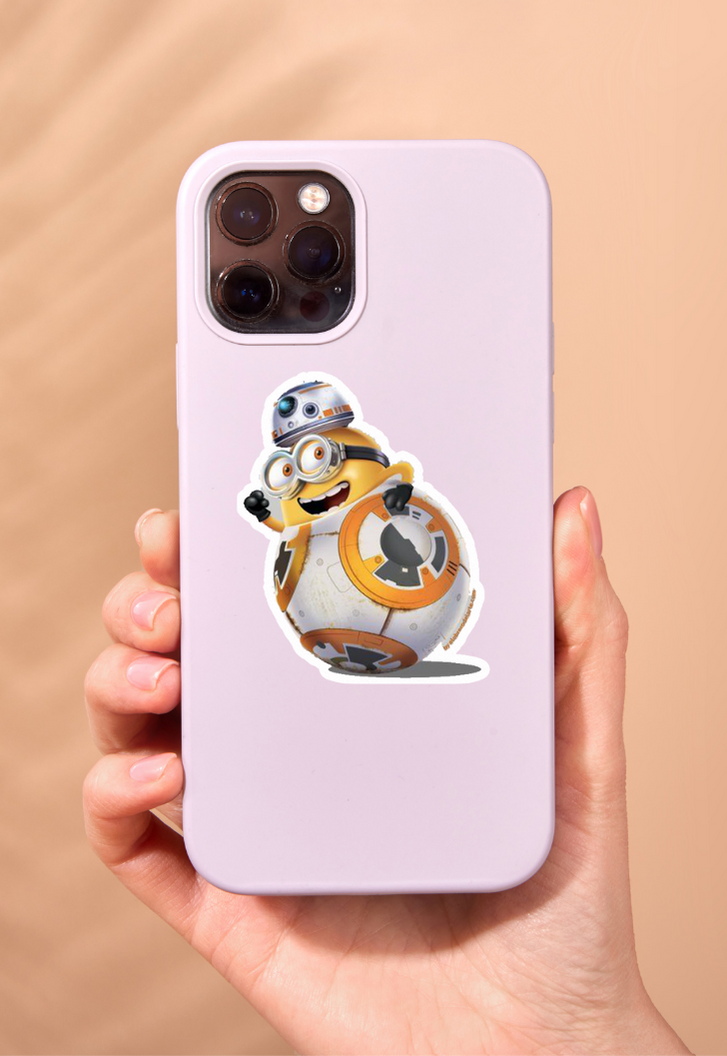 BB-8 Star War Minion Sticker