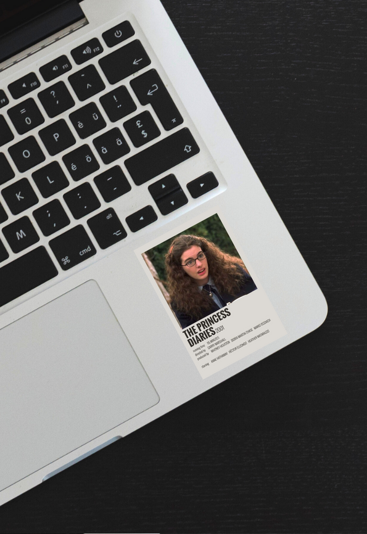 THE PRINCESS DIARIES Mia Thermopolis Movie Card Sticker