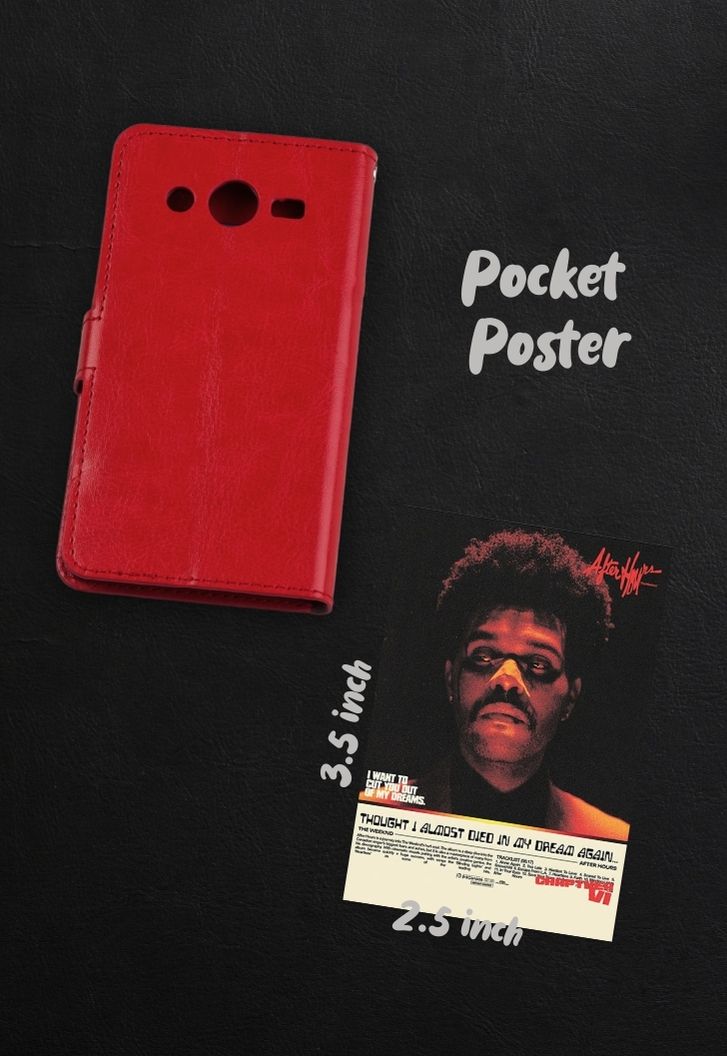The Weeknd Lyrics Poster