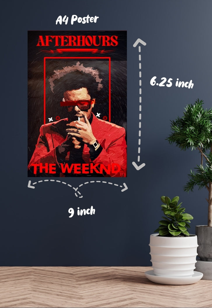 The Weeknd: After Hours Poster