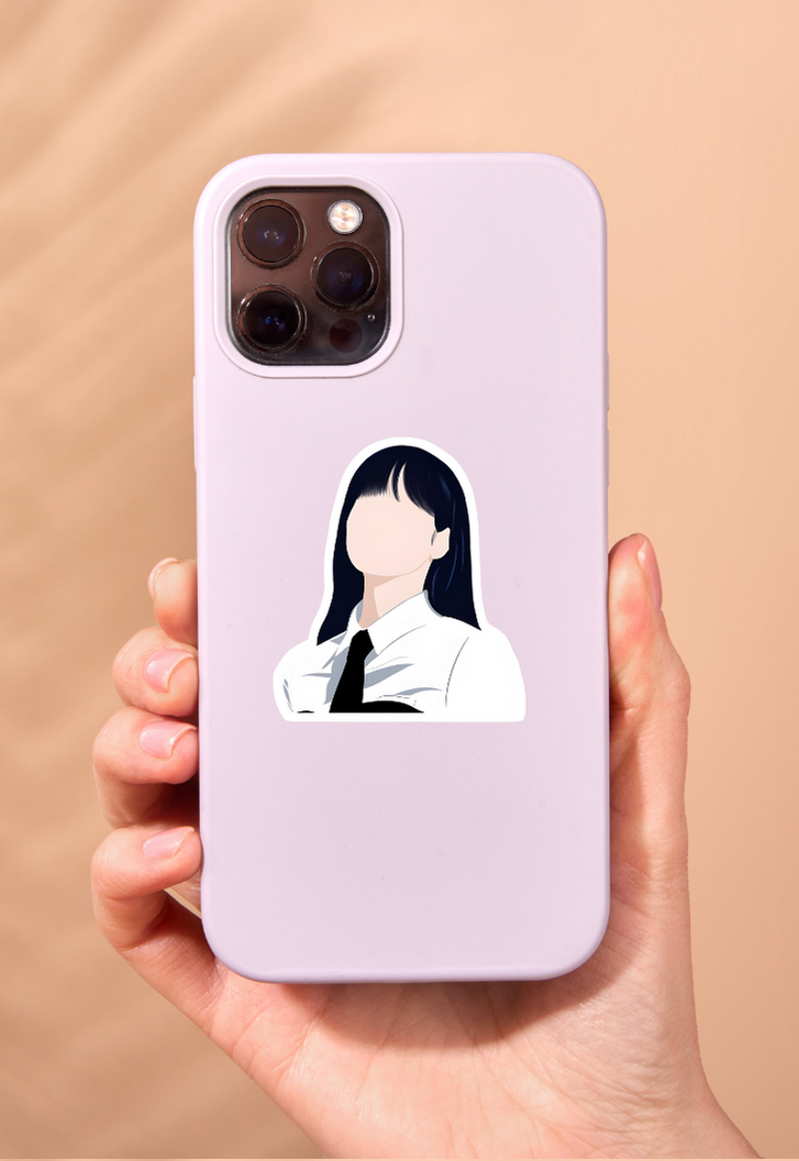 Lisa The Show Art Suit and Tie Sticker