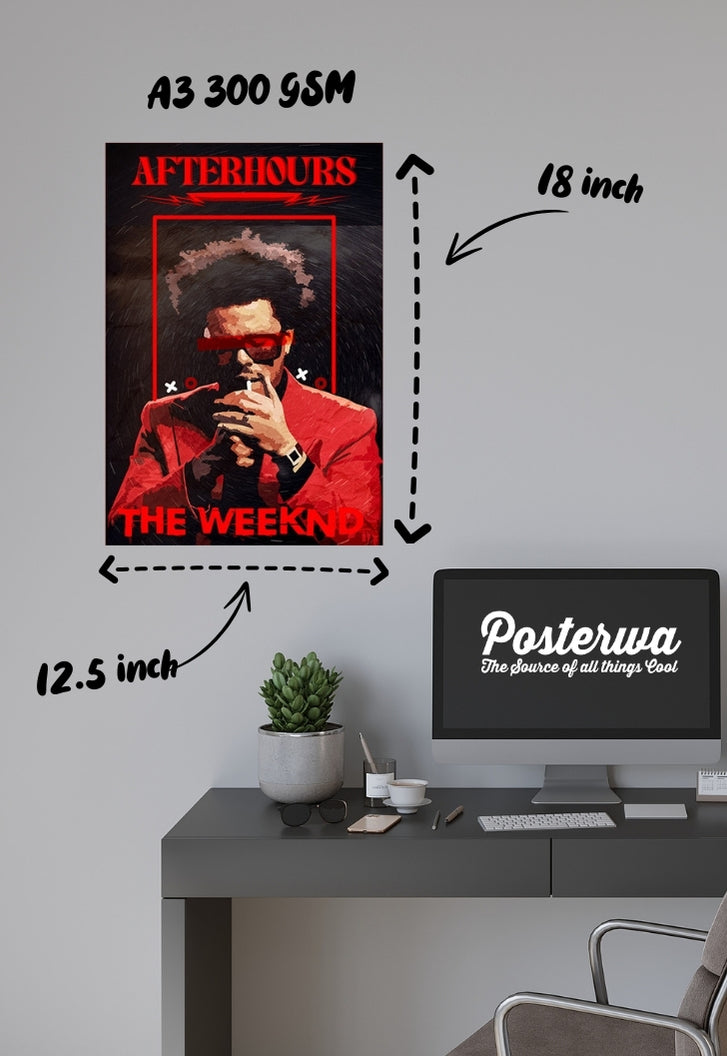 The Weeknd: After Hours Poster