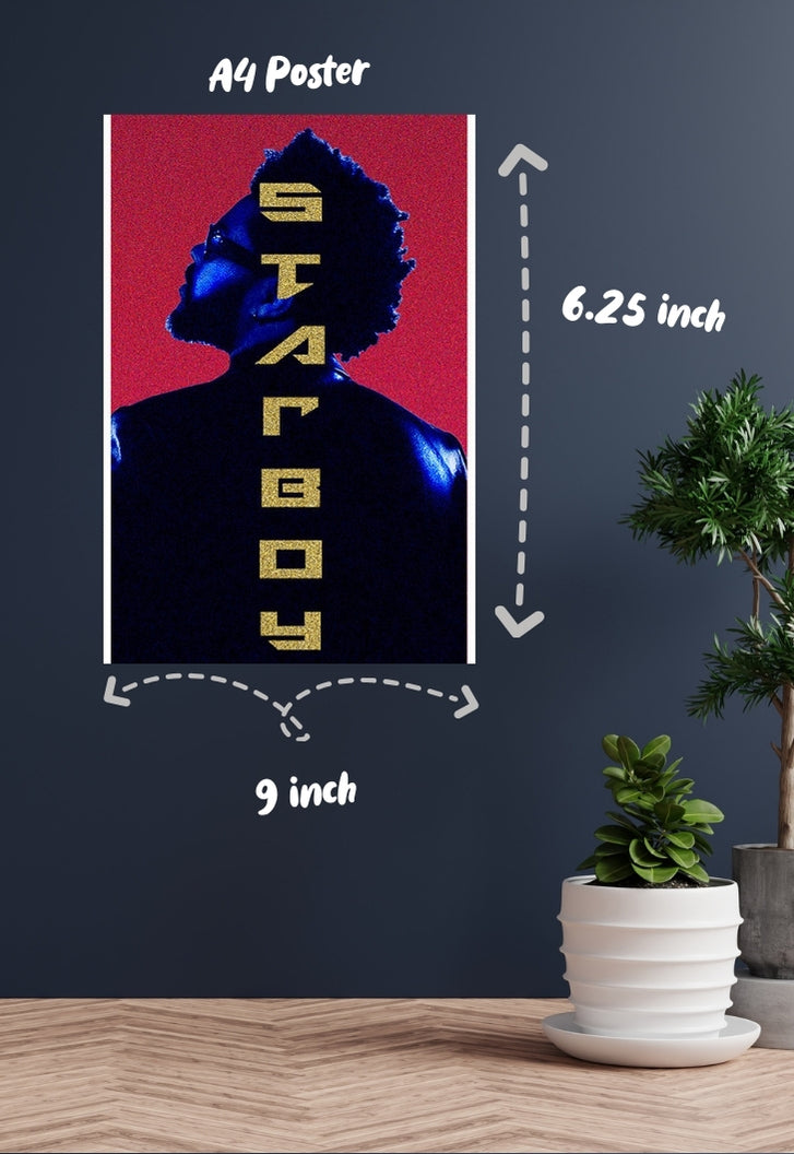 The Weeknd Starboy Poster