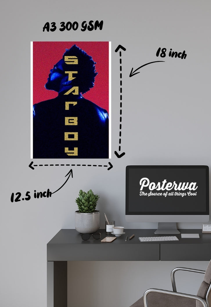 The Weeknd Starboy Poster