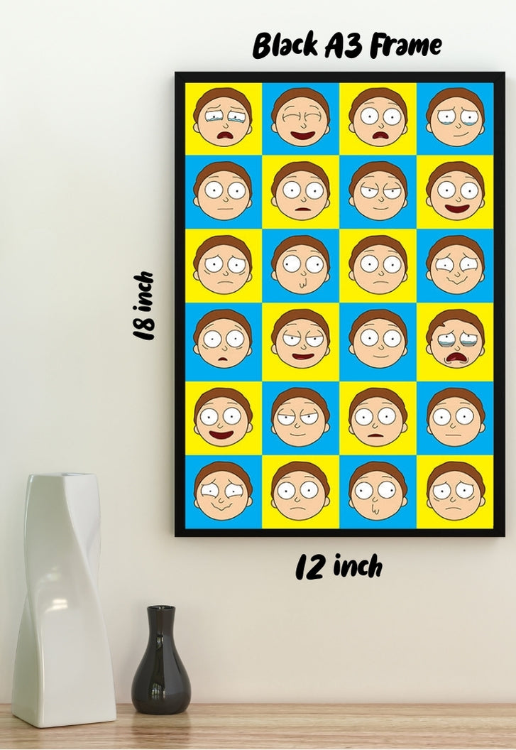 Morty Moodboard- Rick and Morty Poster