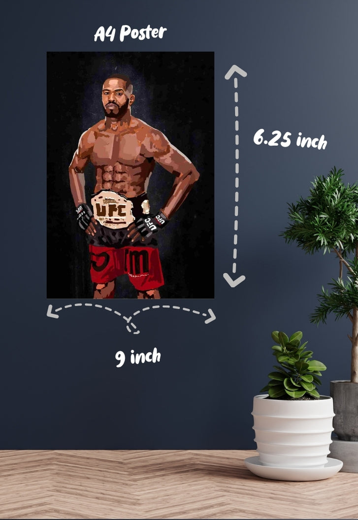 Jon Jones UFC Poster