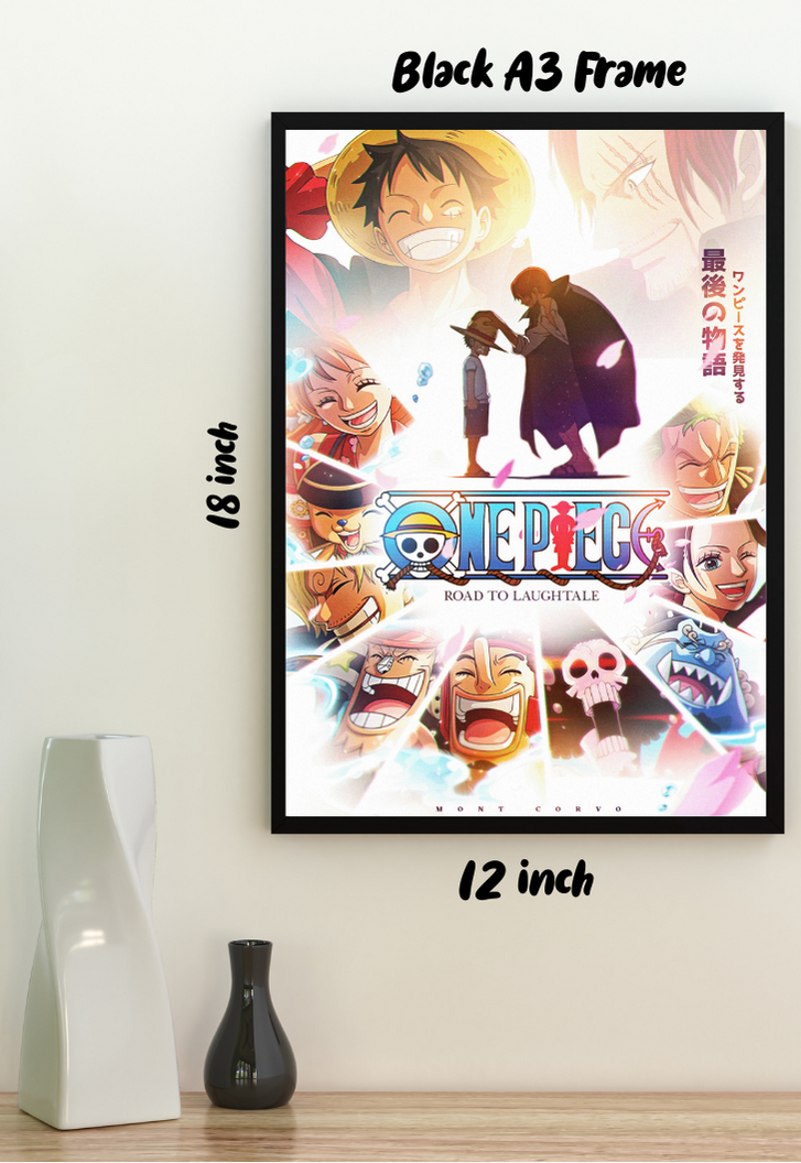 Luffy and Shanks Poster