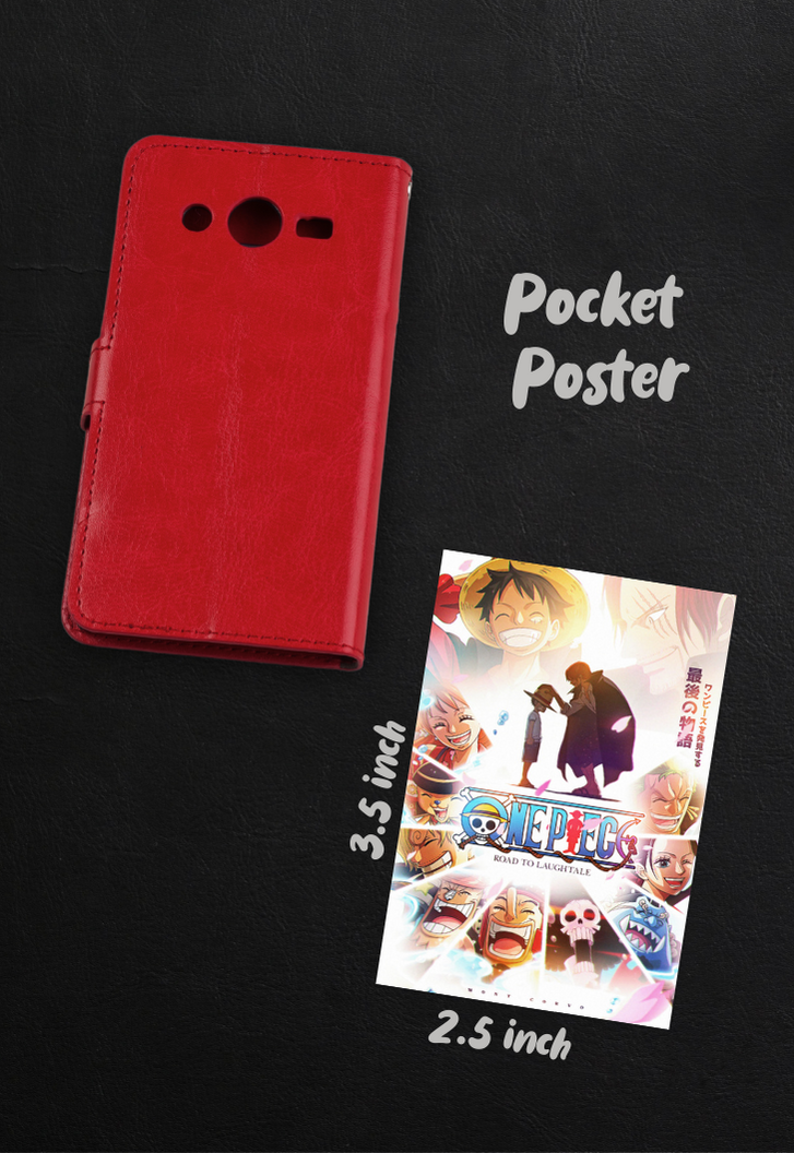 Luffy and Shanks Poster