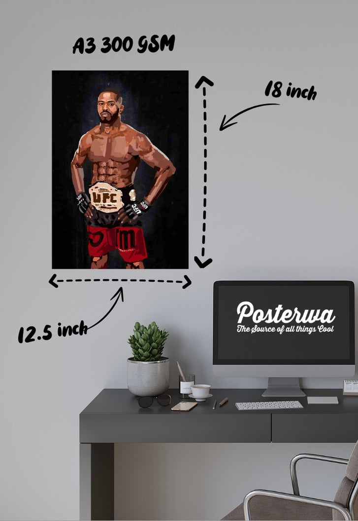 Jon Jones UFC Poster