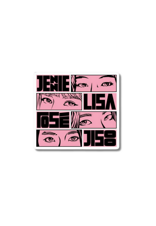 Jennie Lisa Rose Jisoo Sticker