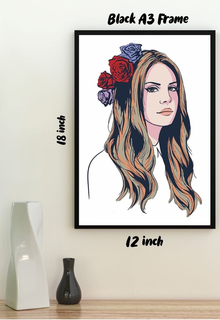 Lana Del Rey Art Poster