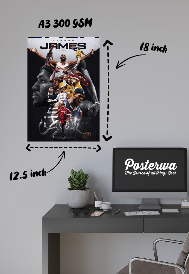 Lebron James Poster