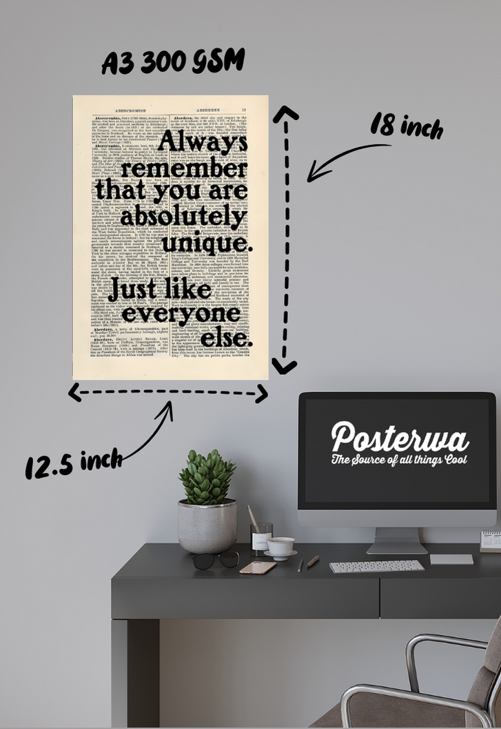 Just Like Everyone Else Poster