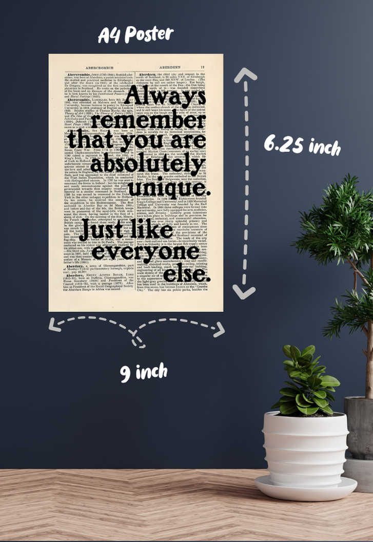 Just Like Everyone Else Poster
