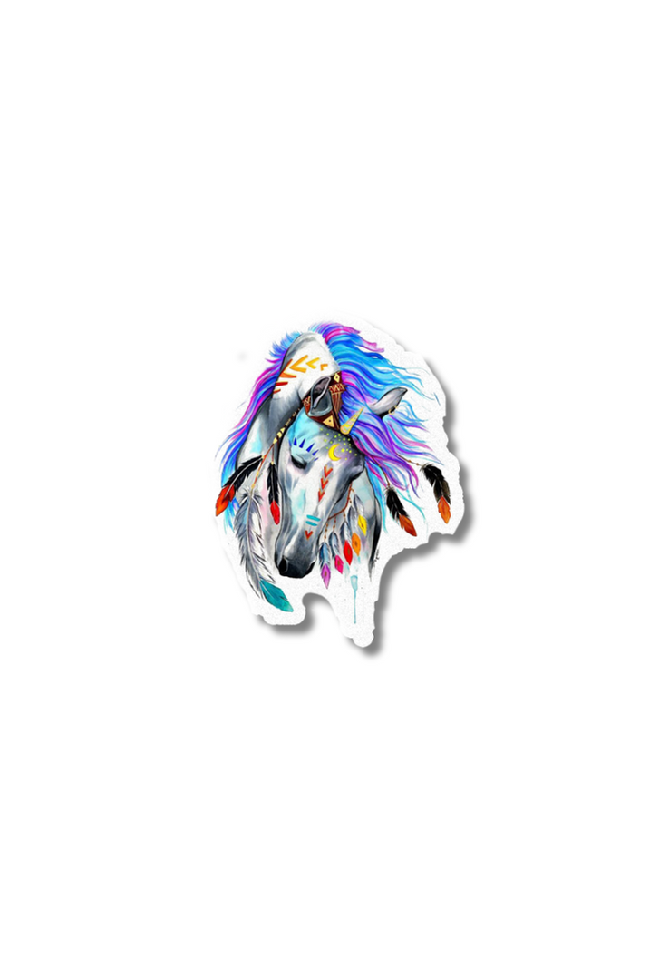 Spirit Horse Pixie Cold Sticker