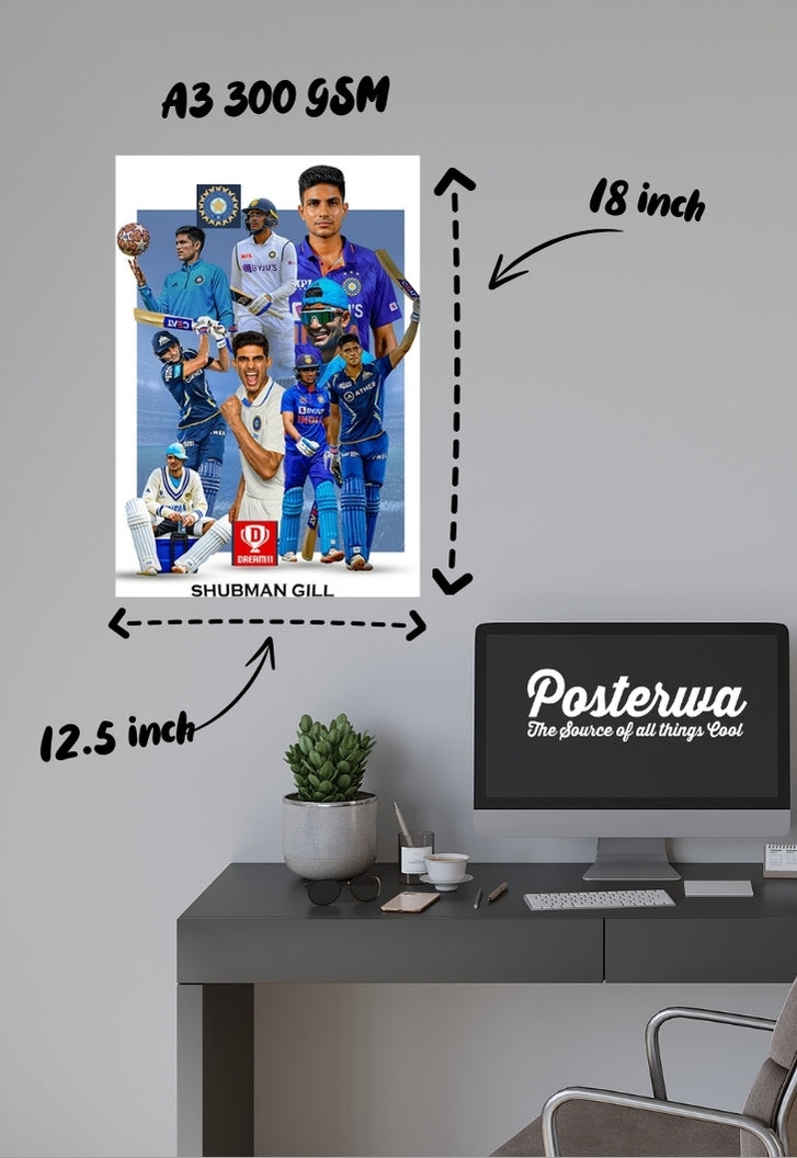 Shubman Gill Poster