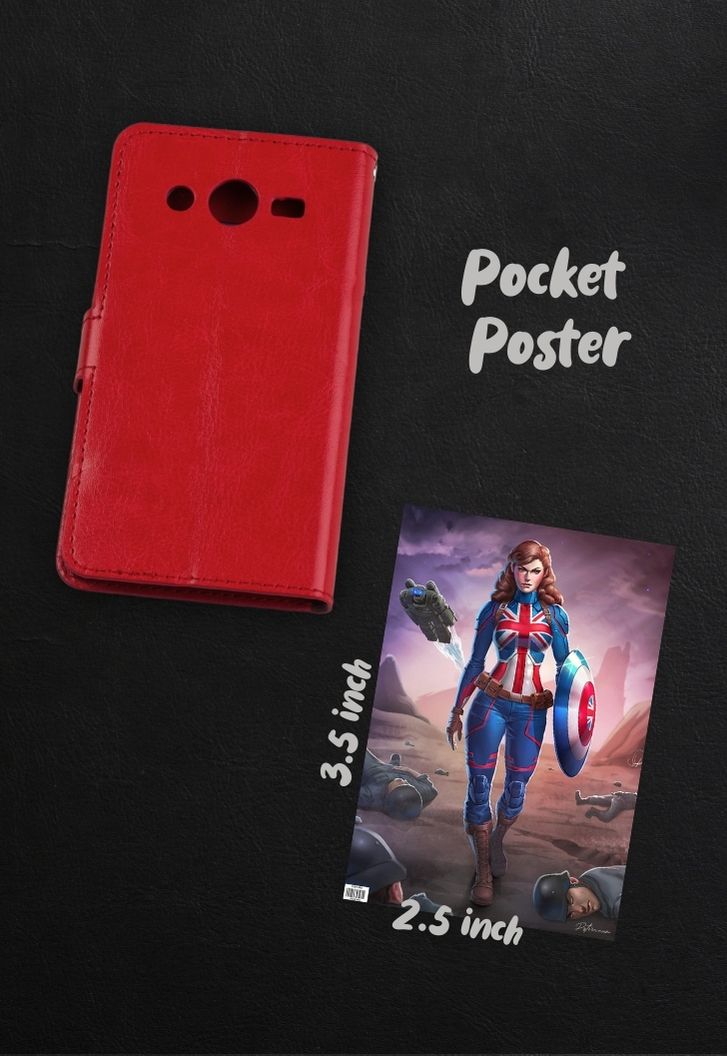 Lady Captian America Poster