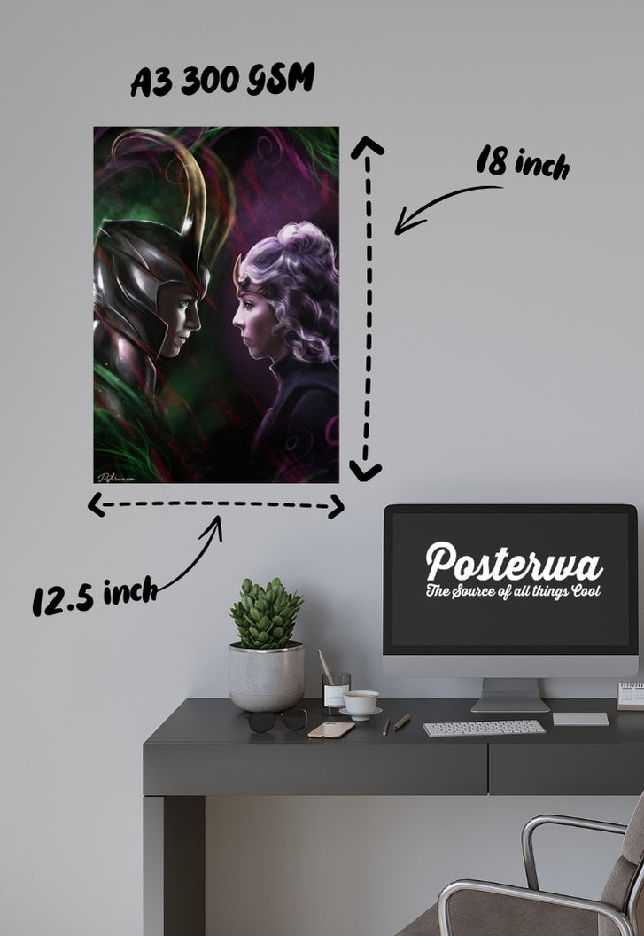 Loki and Sylvie Poster