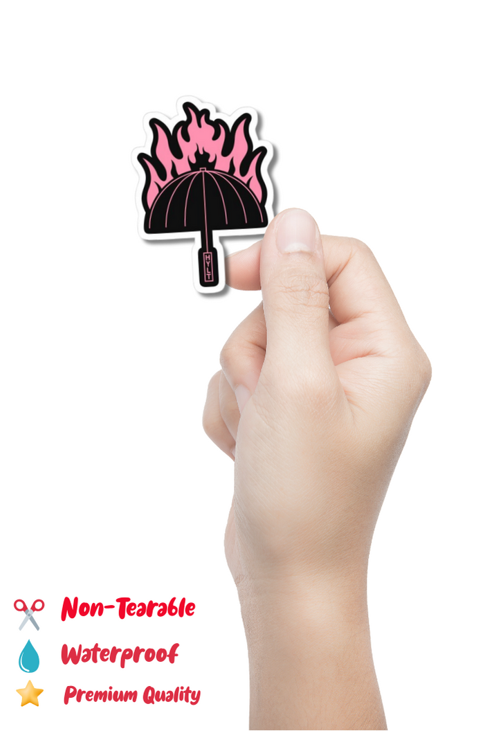 BlackPink Fire Flame Sticker
