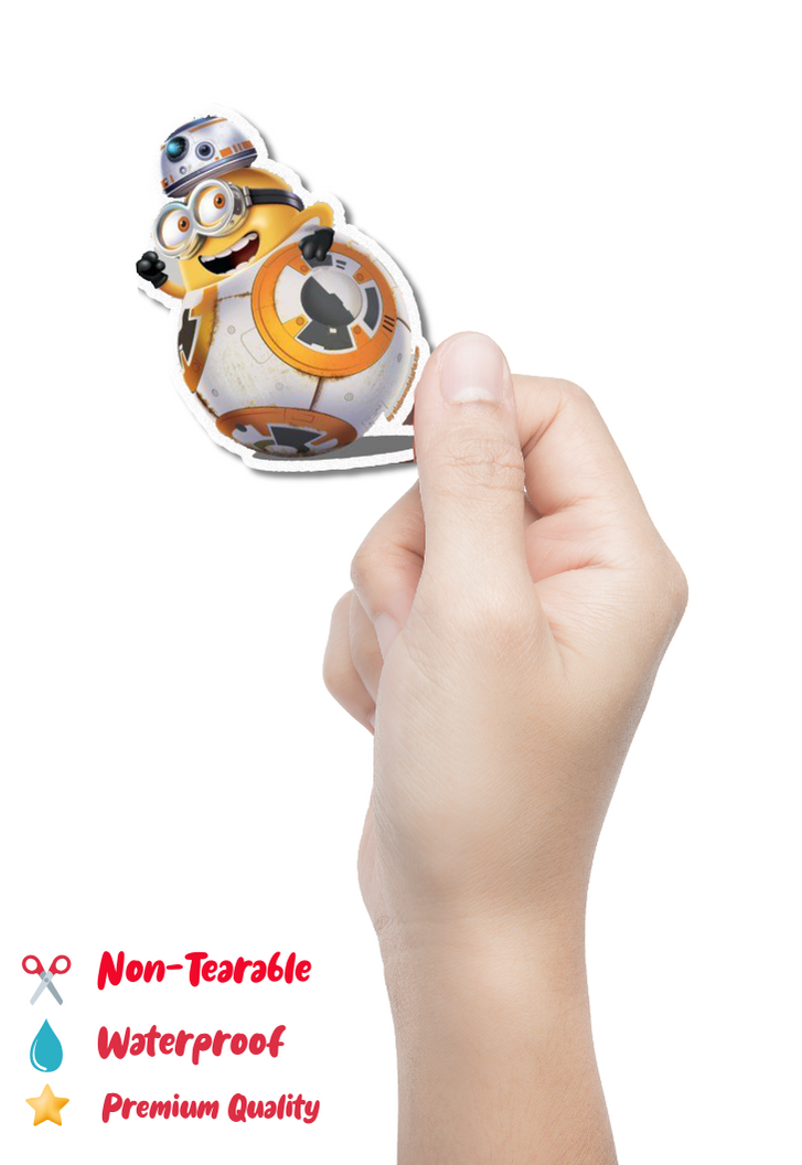 BB-8 Star War Minion Sticker