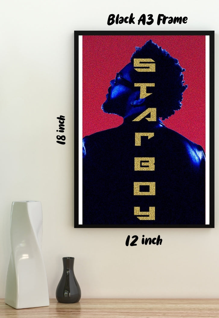 The Weeknd Starboy Poster