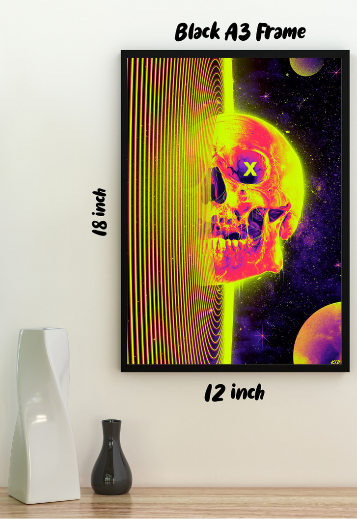 Skull Universe Poster