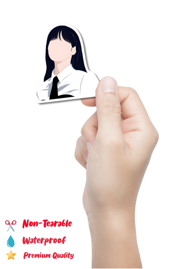 Lisa The Show Art Suit and Tie Sticker