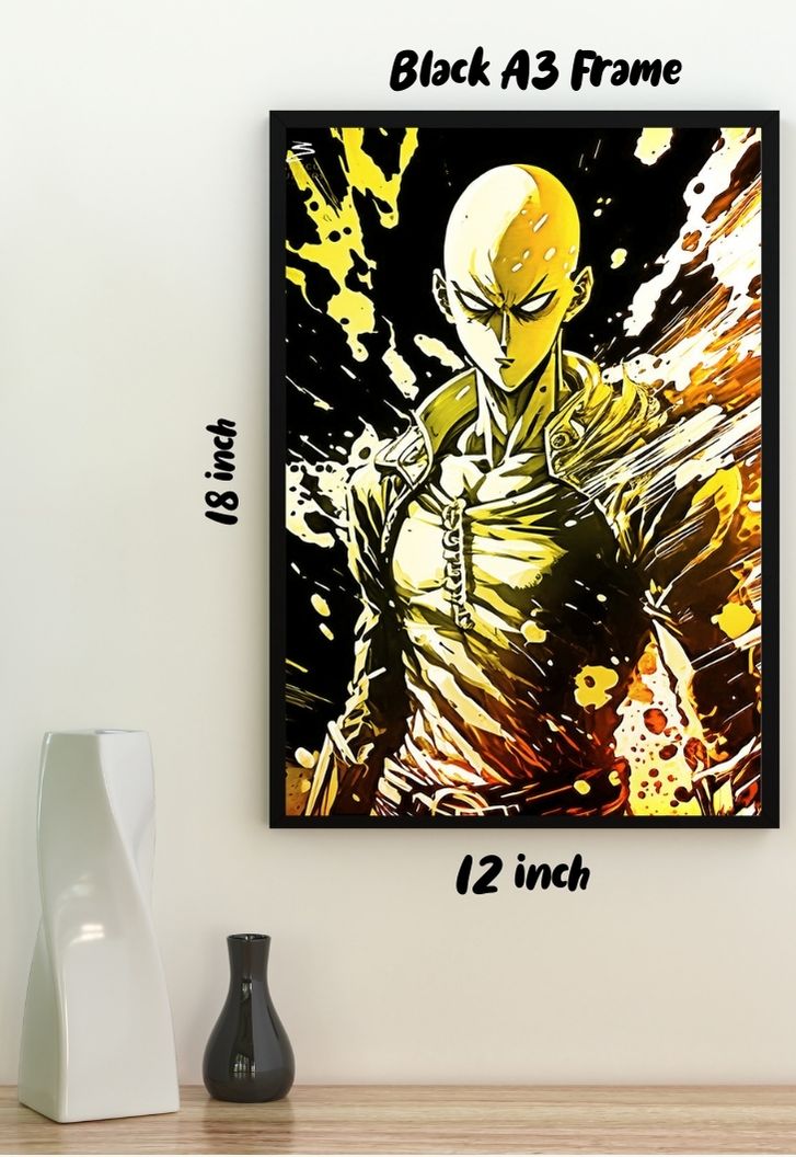 Saitama Overpowered Poster