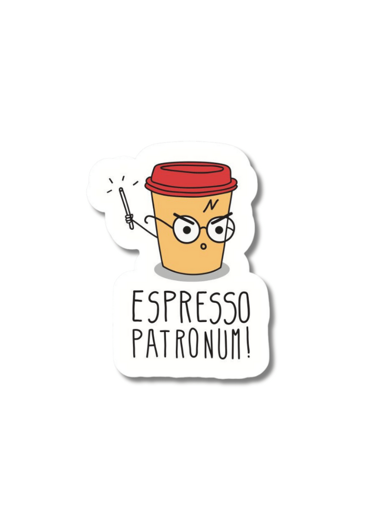 Espresso Patronum | Coffee Sticker