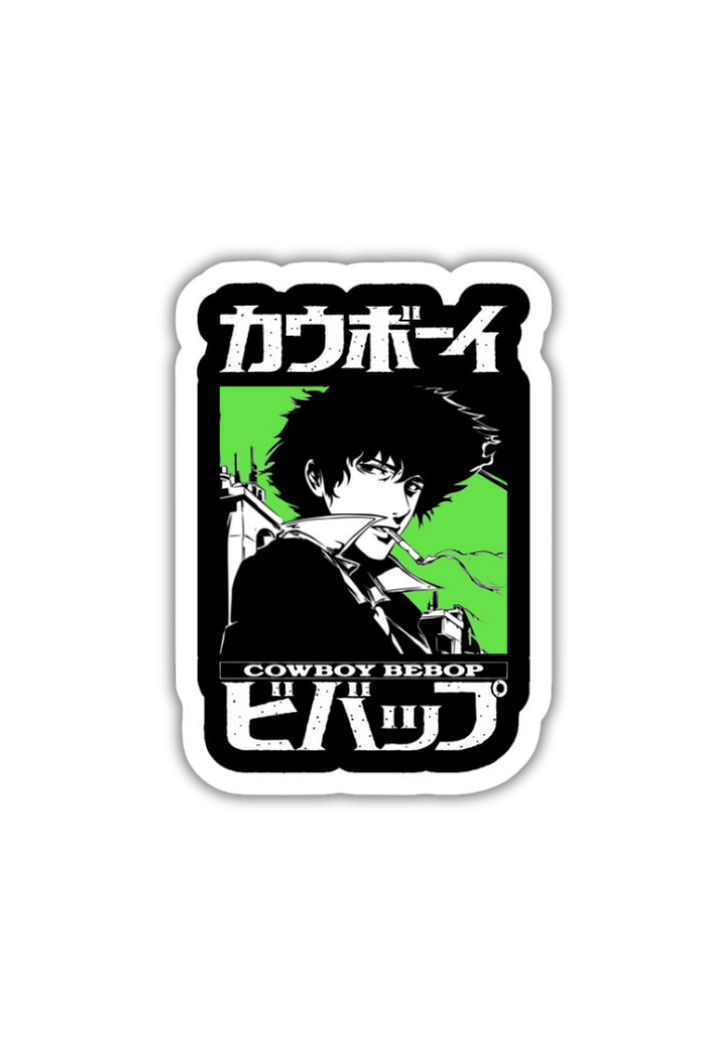 Spike Spiegel Cowboy Bebop Anime Sticker